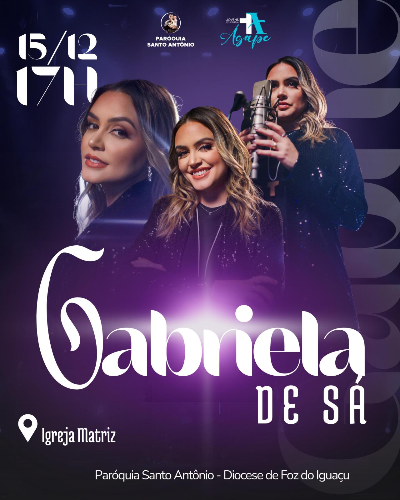 Grupo de jovens da Igreja Matriz prepara 1º evento com Show de Gabriela de Sá em Santa Helena