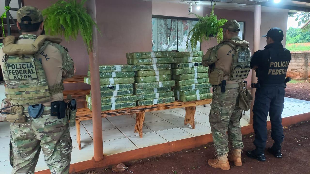 PF deflagra operação em Santa Helena e cidades da região contra o tráfico de drogas