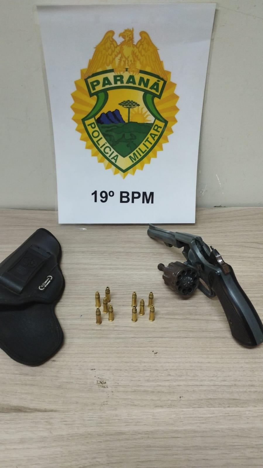 Polícia Militar prende suspeito de violência doméstica e posse ilegal de arma em Santa Helena