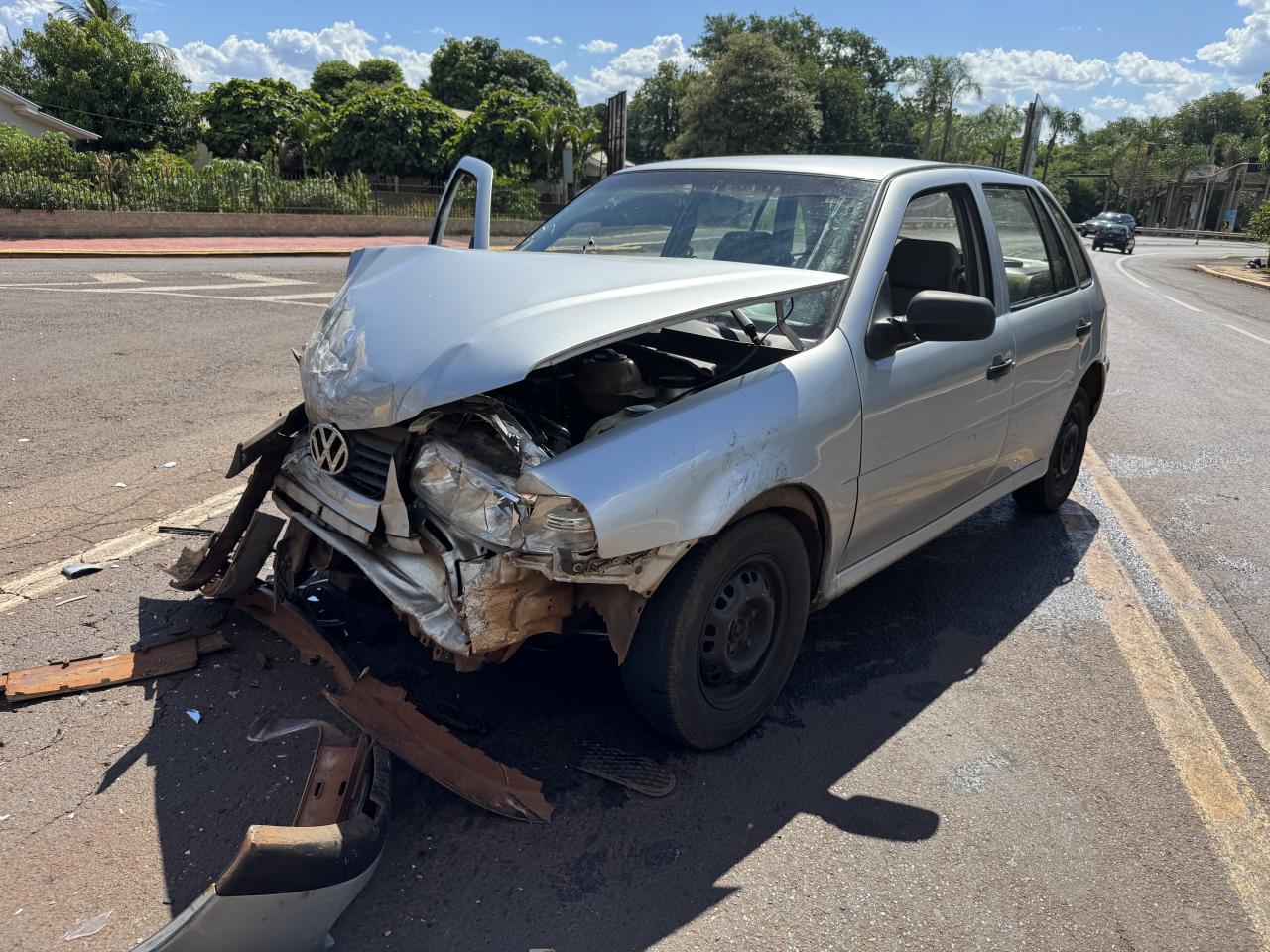 Colisão entre Gol e S10 deixa feridos em Santa Helena