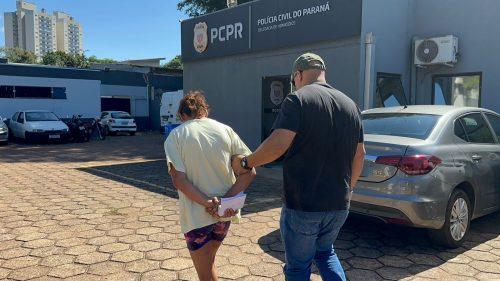 Suspeita de homicídio que se escondia em Santa Helena é presa em Cascavel