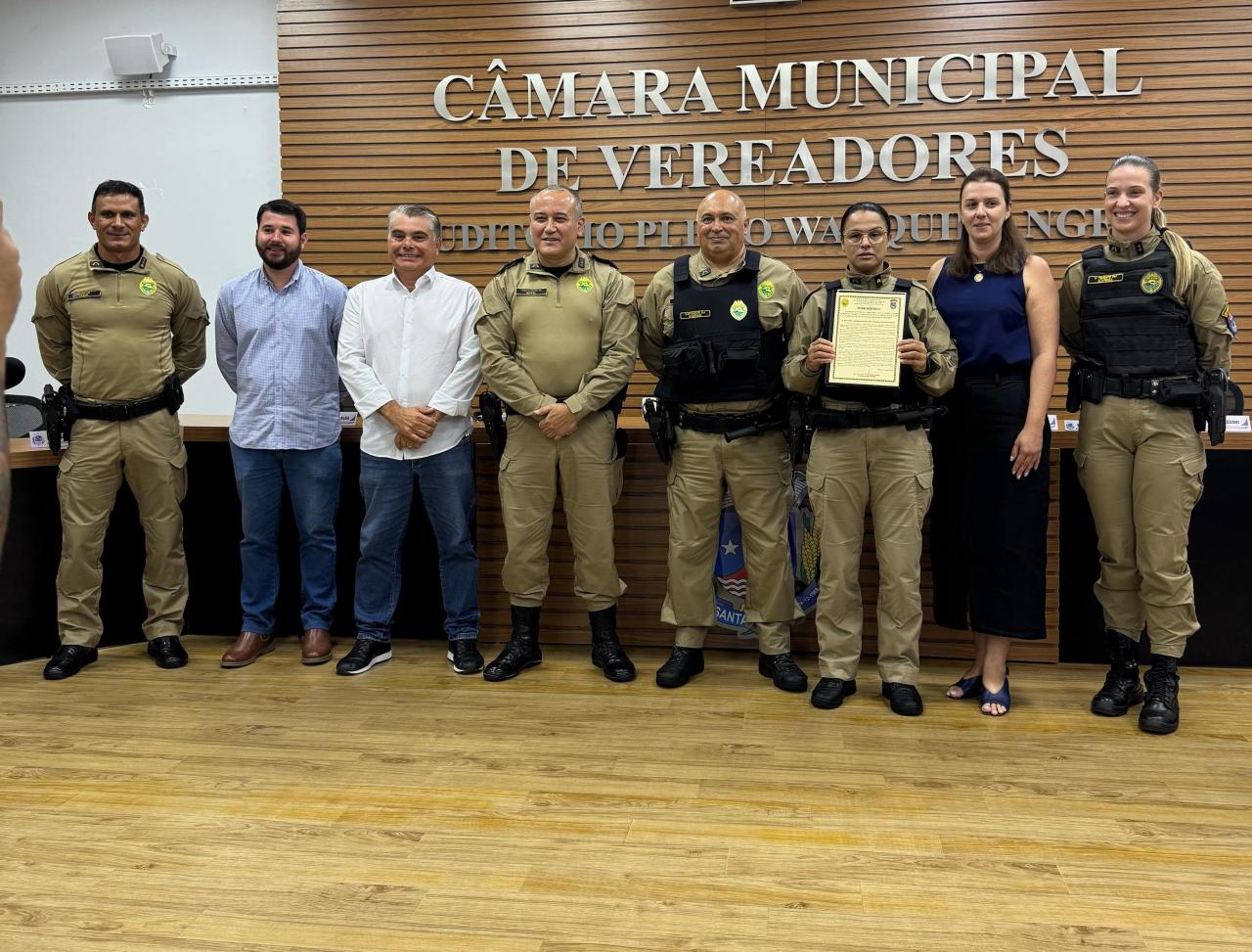 3ª Sgt. Angelina de Diamante do Oeste é a policial Destaque do 19º BPM