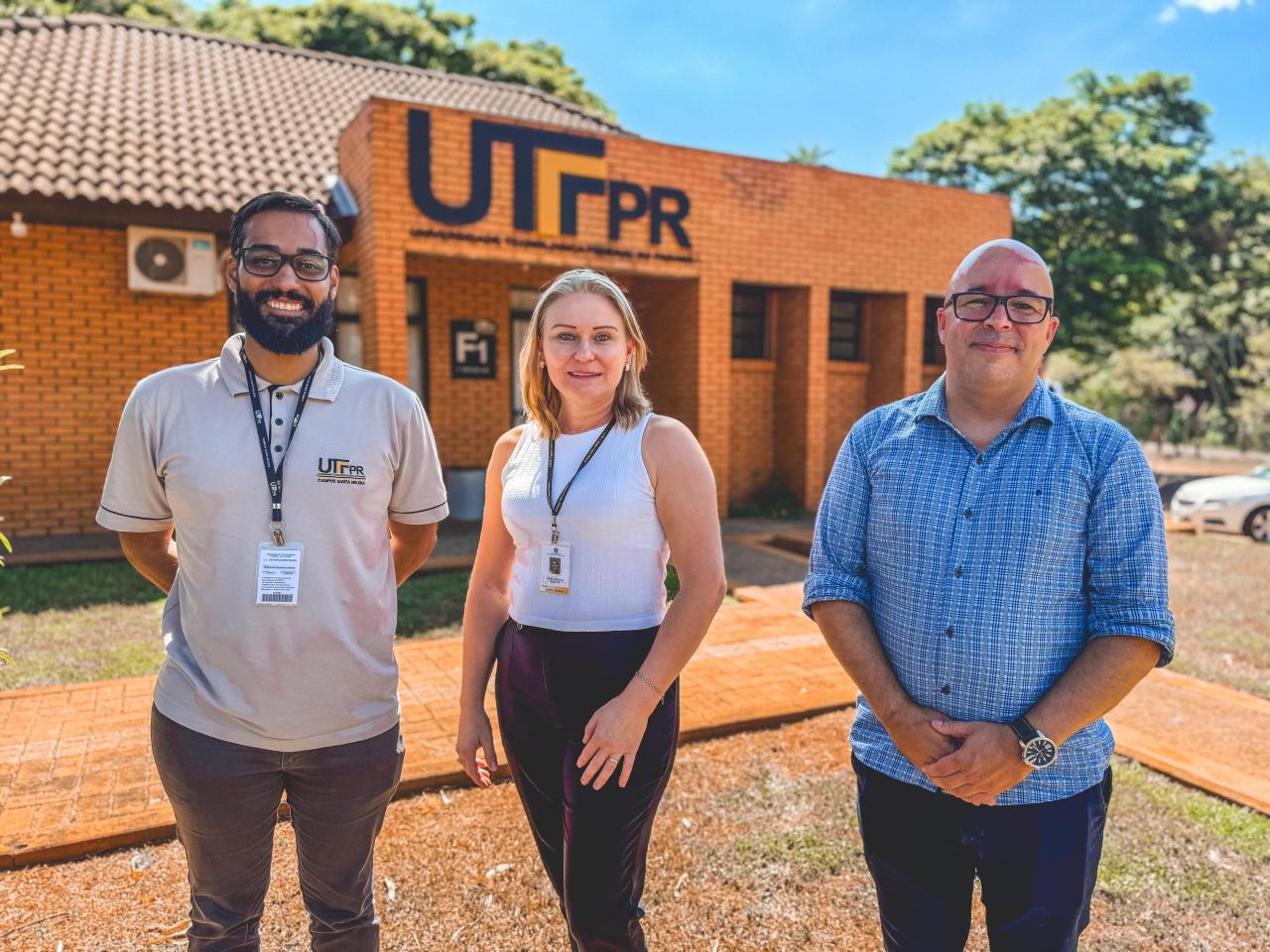 Campus da UTFPR de Santa Helena recebe a visita do Pró-reitor José Augusto Fabri