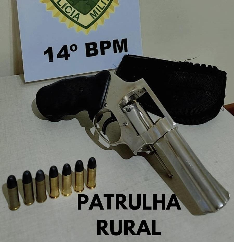 Homem é preso por porte ilegal de arma em Itaipulândia