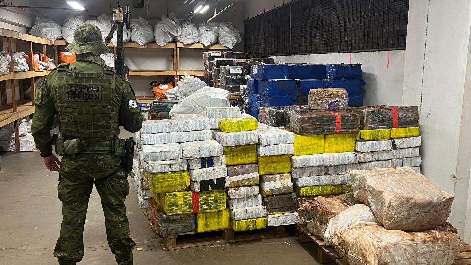 BPFron apreende mais de 1,7 tonelada de maconha em Santa Helena