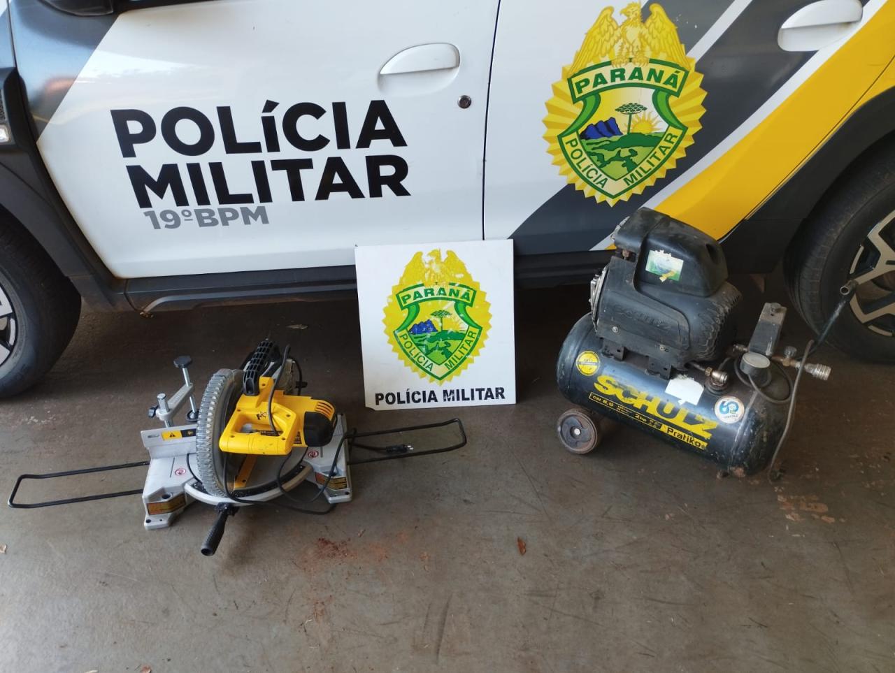 Homem presta serviço e furta objetos de empresa em Santa Helena; ele foi preso