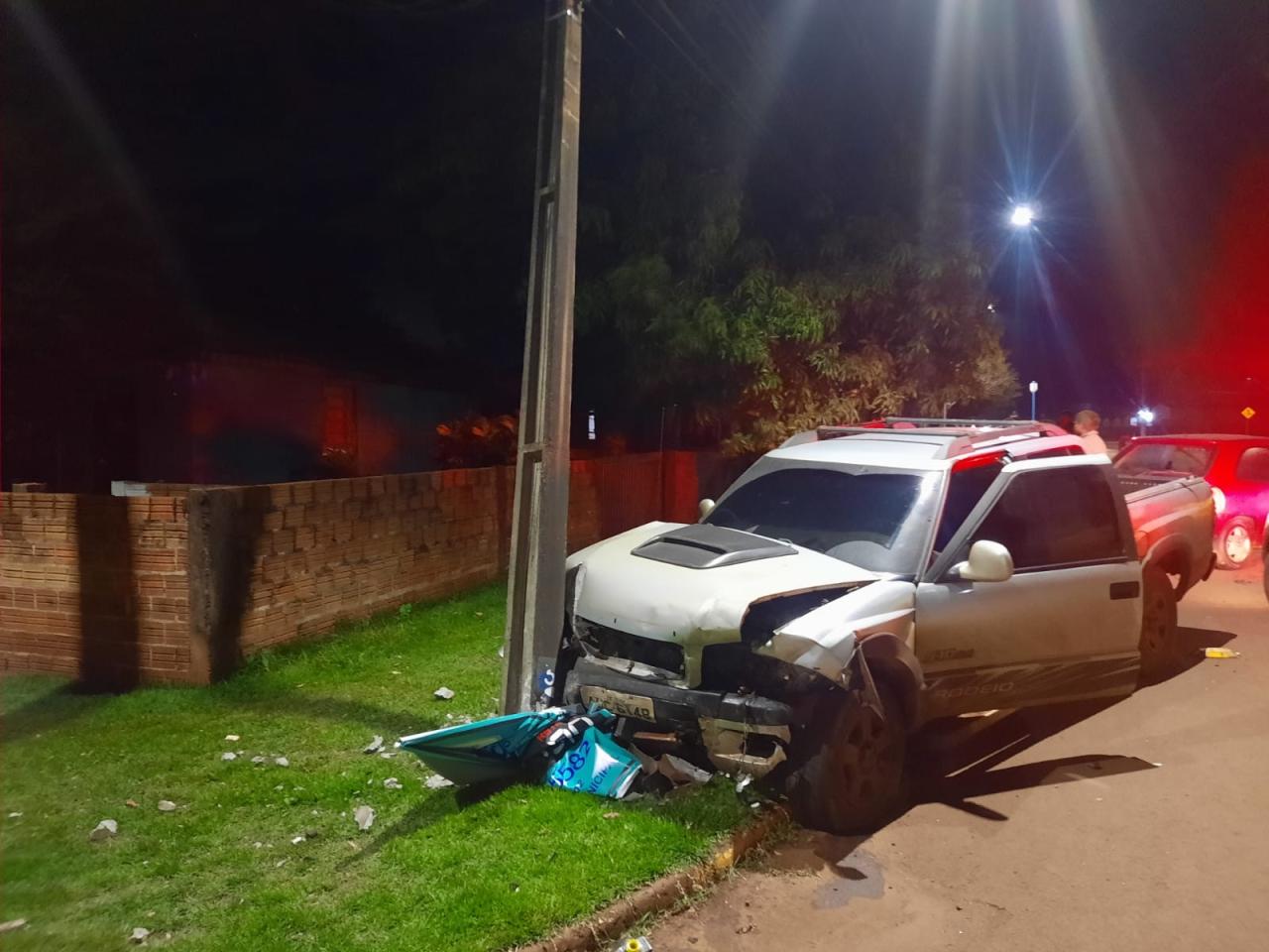Veículo com placas de Santa Helena se envolve em acidente em Ouro Verde do Oeste