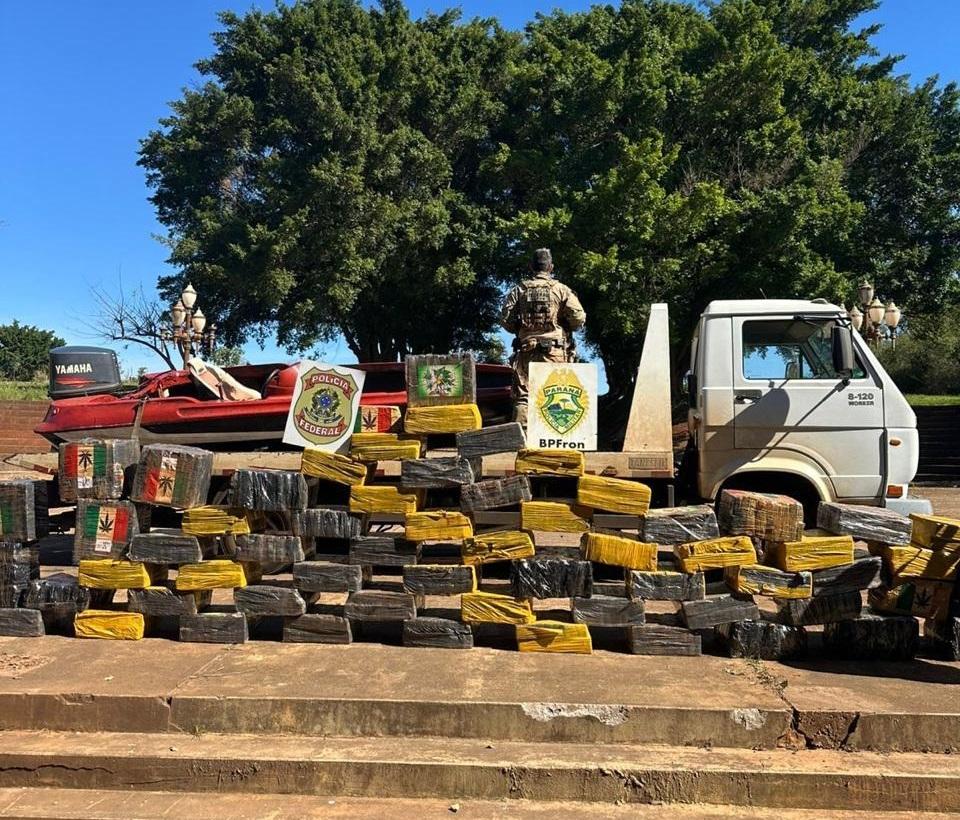 Em 15 dias do mês de julho, polícia apreende quase 5 toneladas de drogas em Santa Helena