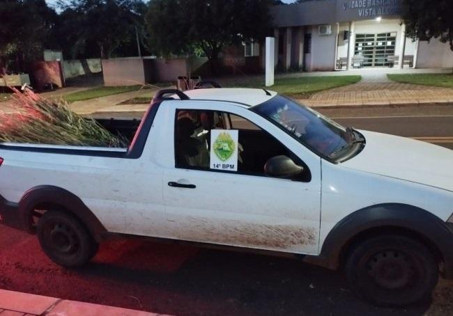 Fiat Strada furtada em Medianeira é localizada em Missal