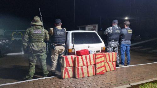 Grupo carrega droga em Santa Helena e acaba preso em Cascavel