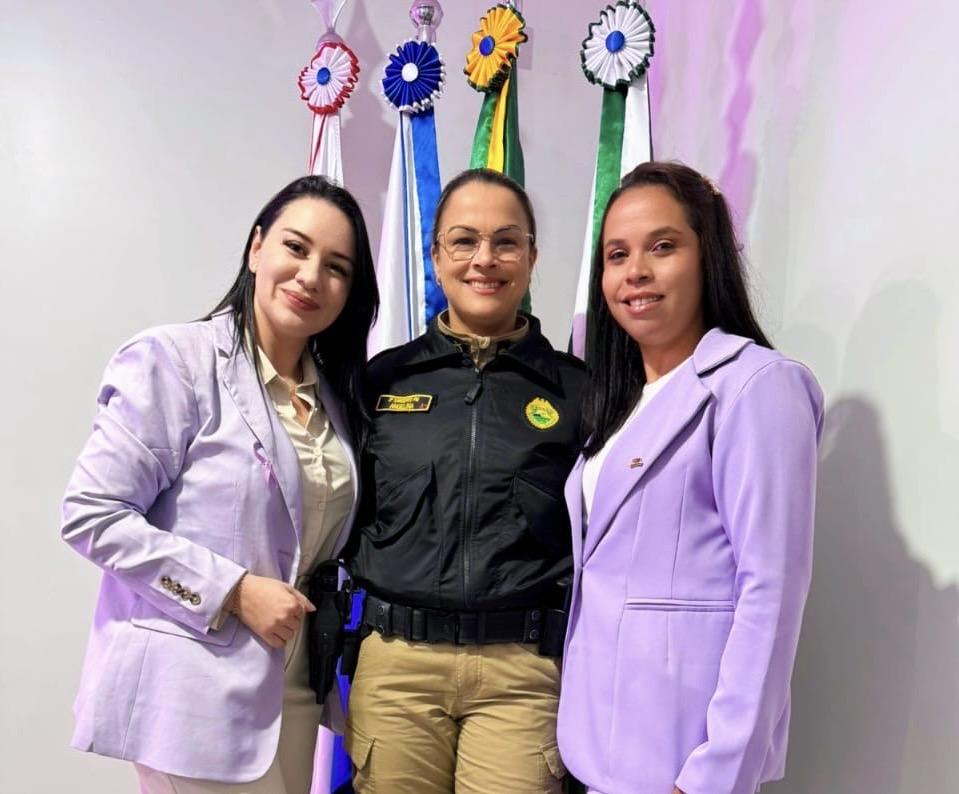 Câmara Municipal de Diamante d’Oeste realiza sessão especial em alusão ao Agosto Lilás