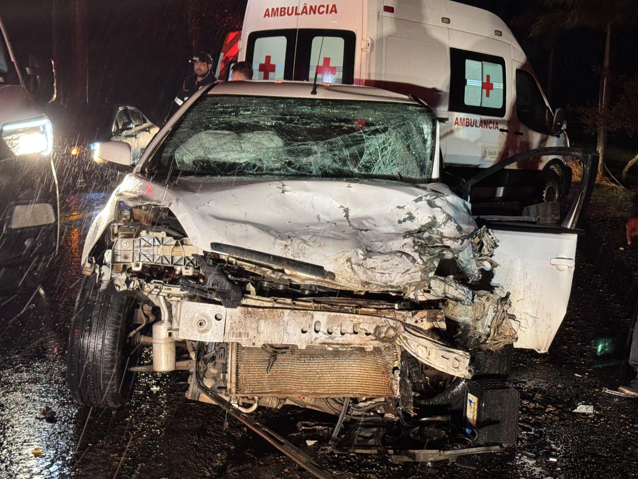 Falece 2ª vítima de grave acidente em Santa Helena no domingo (24)