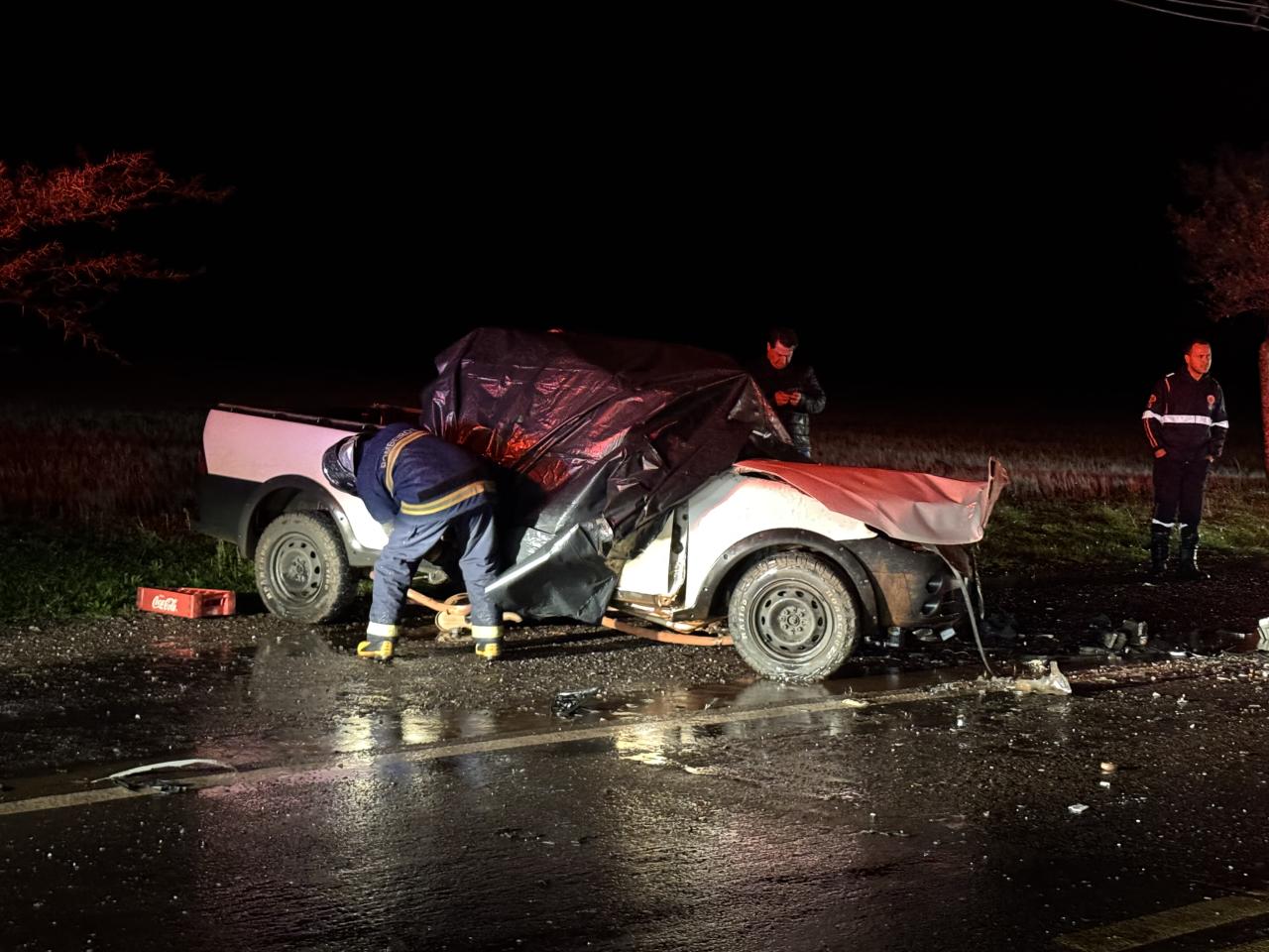 Grave acidente deixa um morto e três feridos na PR 488 em Santa Helena