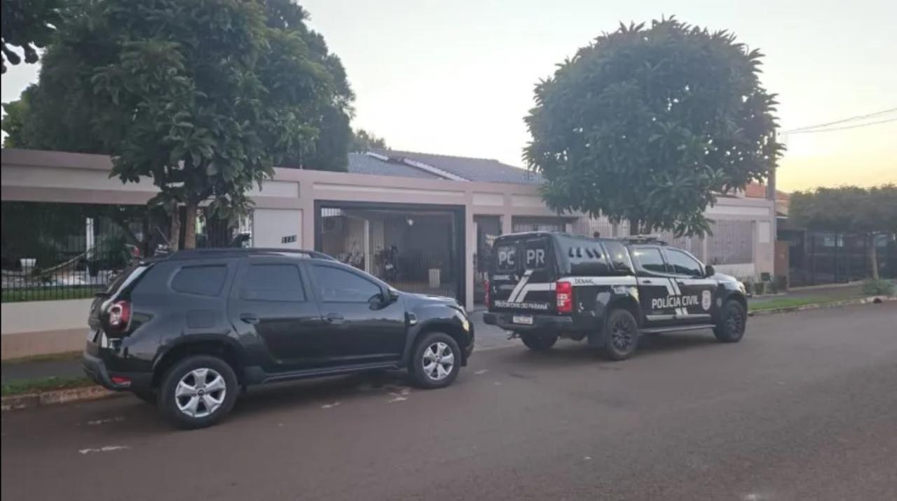 Operação da polícia é desencadeada em Pato Bragado, Marechal e outras cidades do Paraná