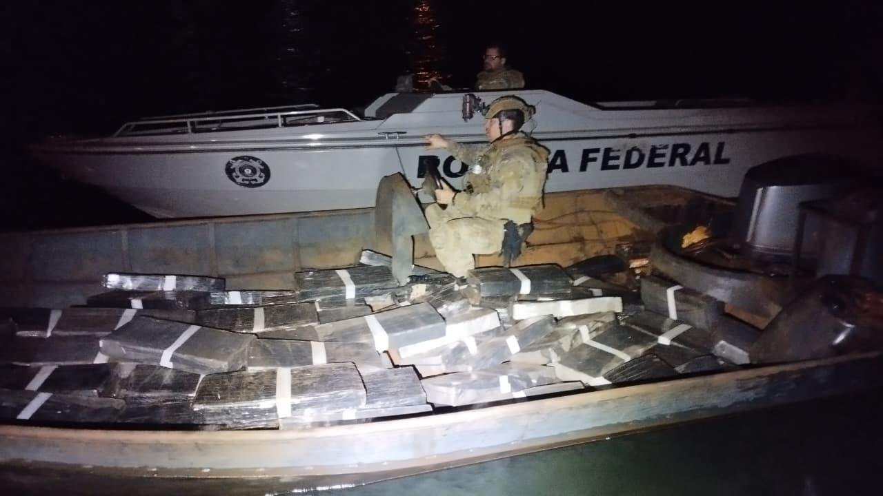 Mais uma tonelada de droga é apreendida em Santa Helena