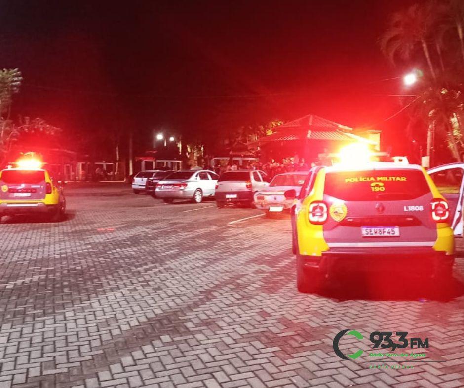 Polícia Militar realiza operação no balneário de Santa Helena após denúncias de som excessivo
