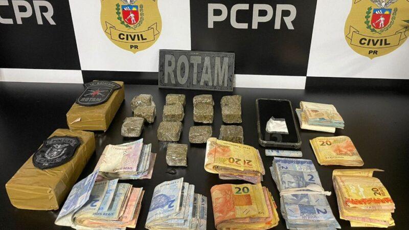 “Vovó do Tráfico” é presa pela polícia em São Pedro do Iguaçu