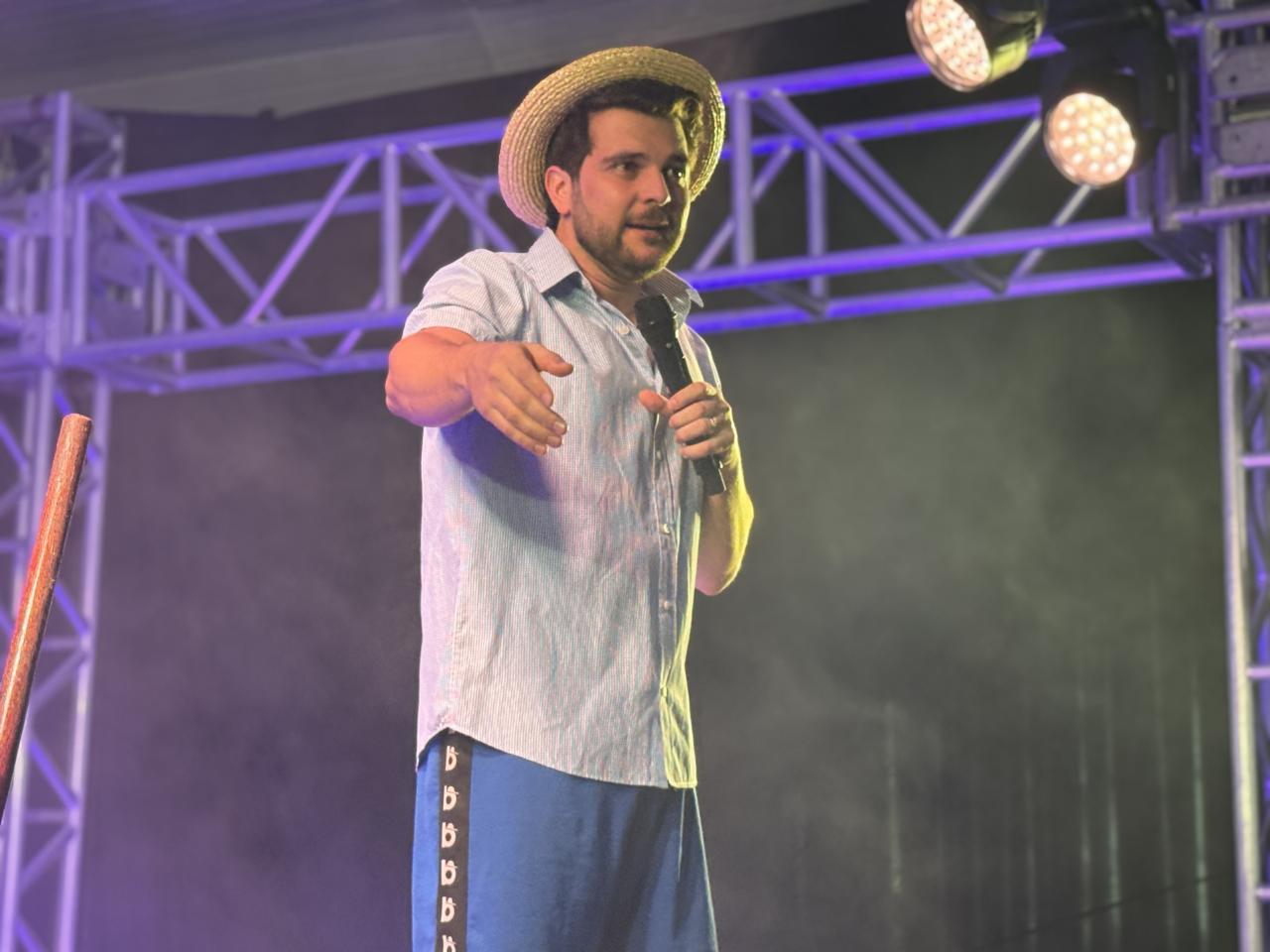 Badin - O Colono, realiza show dedicado aos Clubes de Mães de Santa Helena