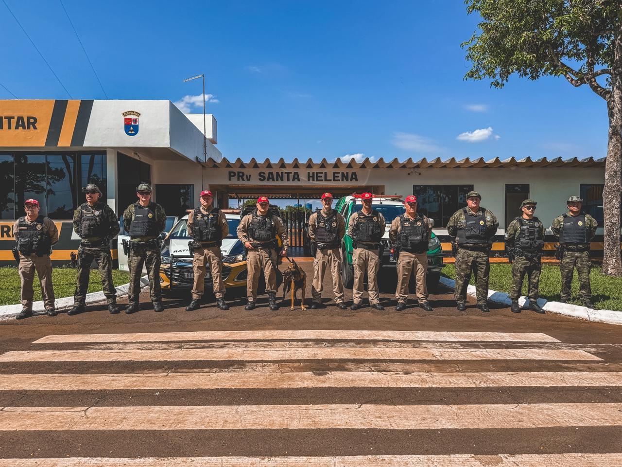 BPRv e Polícia Ambiental deflagram a Operação Nhapecani em Santa Helena e região