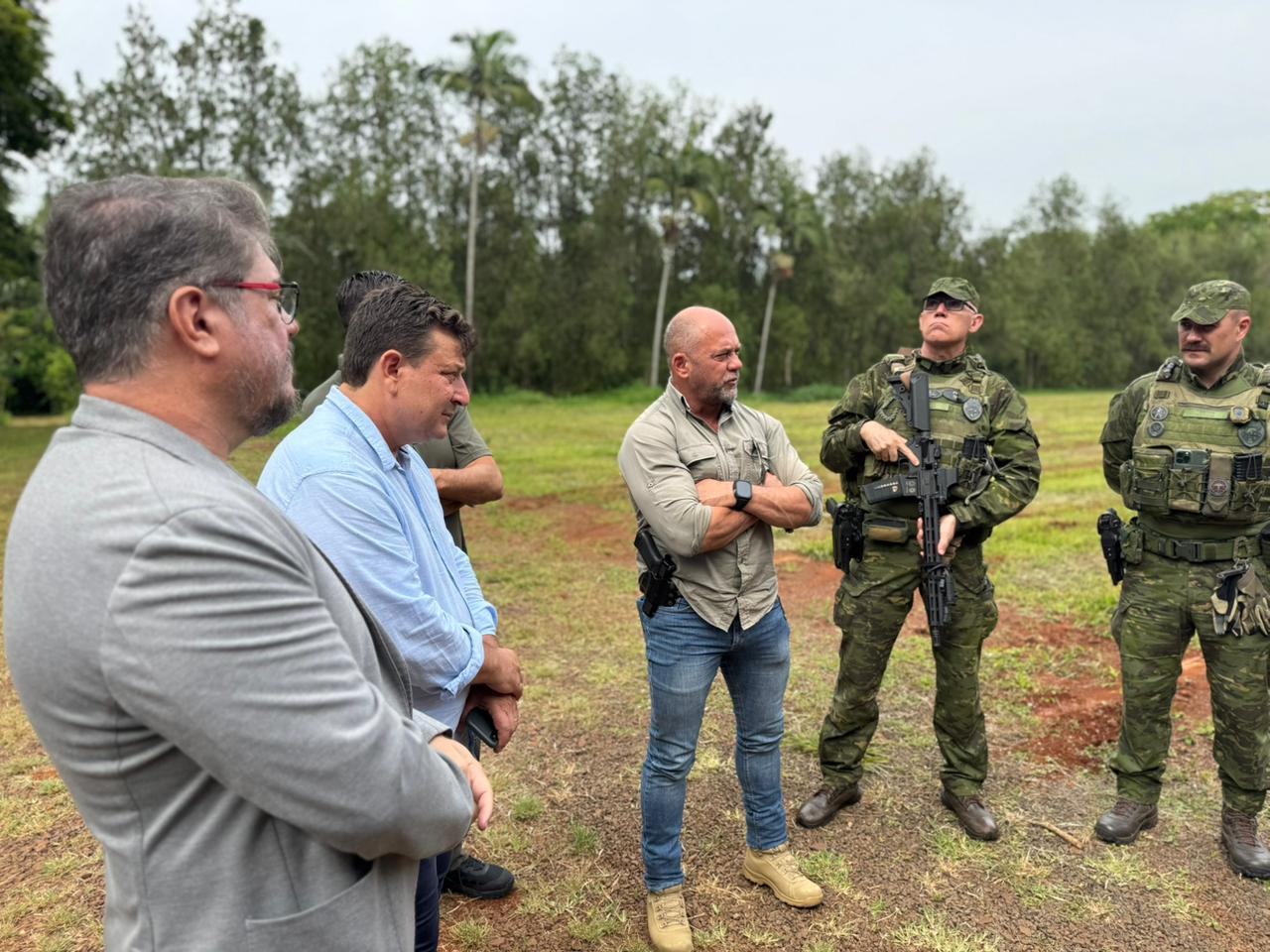 Em Santa Helena, Coronel Hudson elogia atuação do BPFRON no combate ao tráfico de drogas