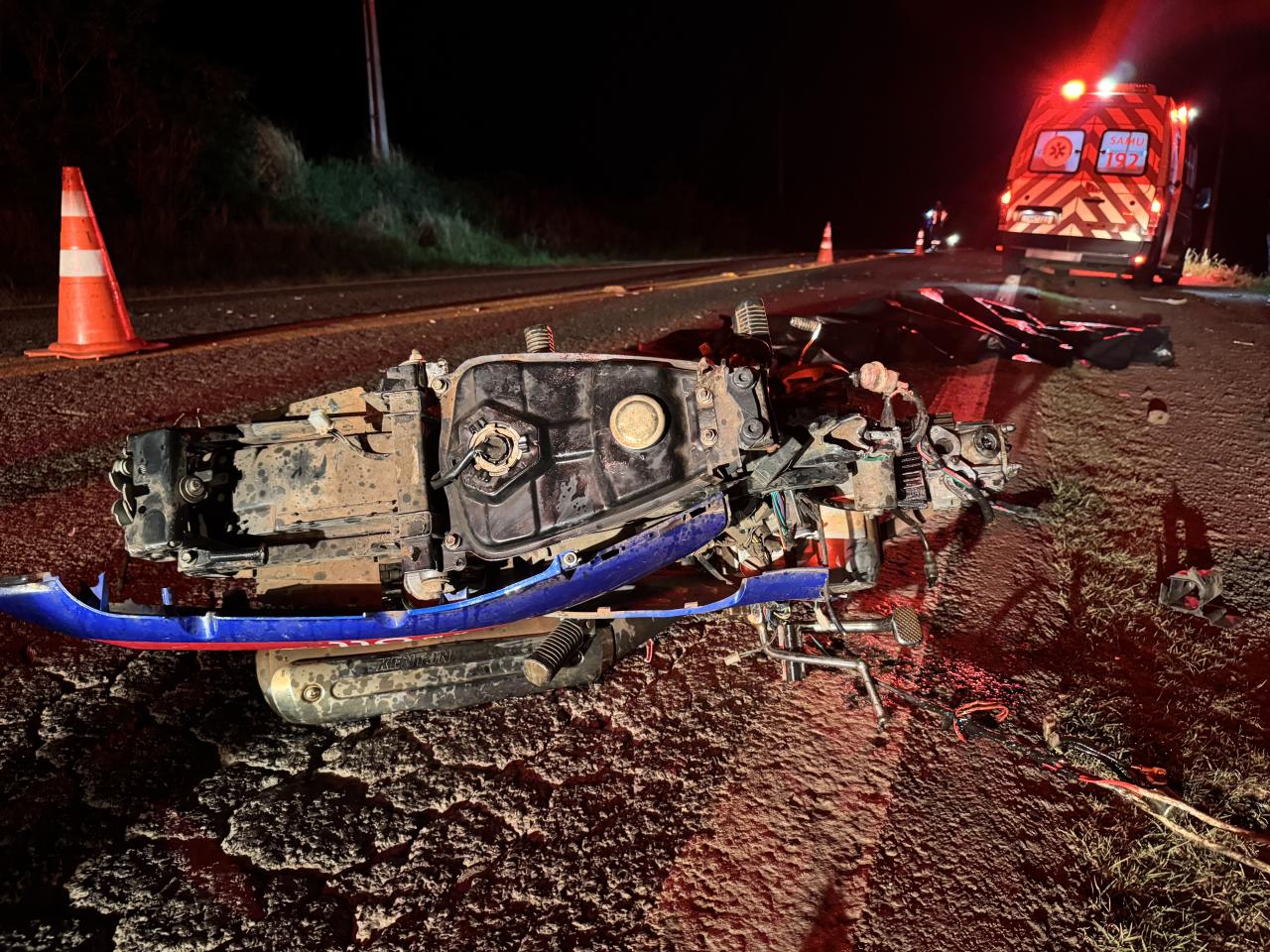 Identificada vítima de grave acidente na madrugada em Santa Helena