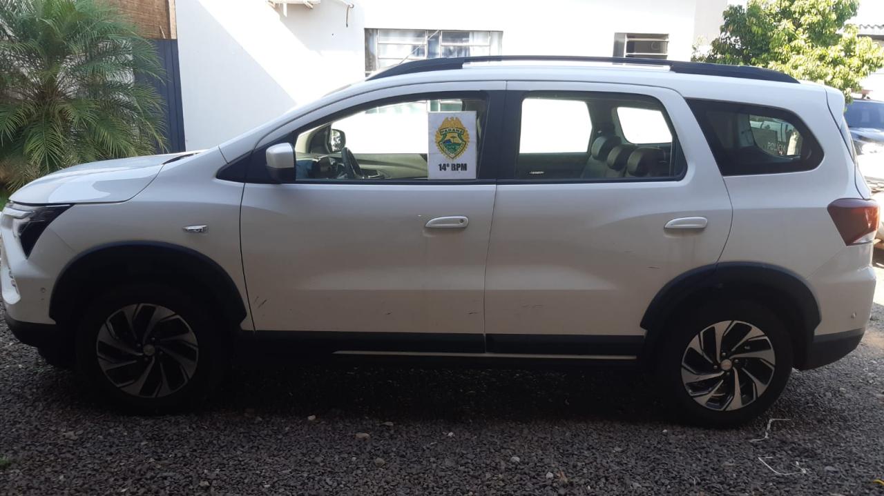 PM recupera veículo, dinheiro e celular de vítimas de roubo em São Miguel do Iguaçu