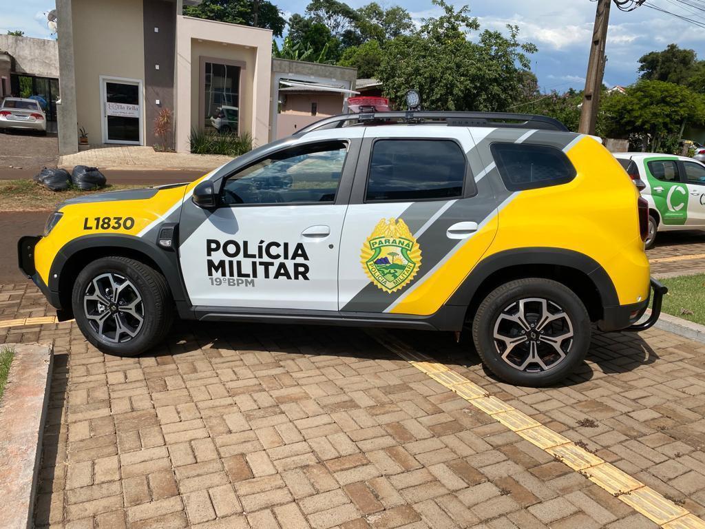 Polícia apreende droga com menor e jovem no Balneário de Santa Helena