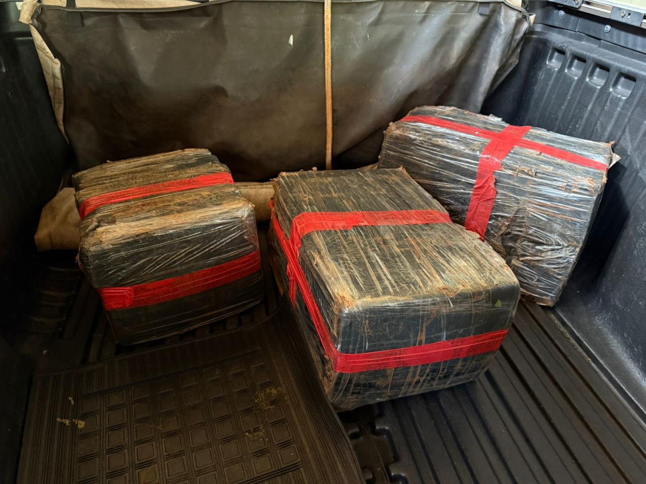 Polícia apreendem quase 70 kg de maconha em Santa Helena