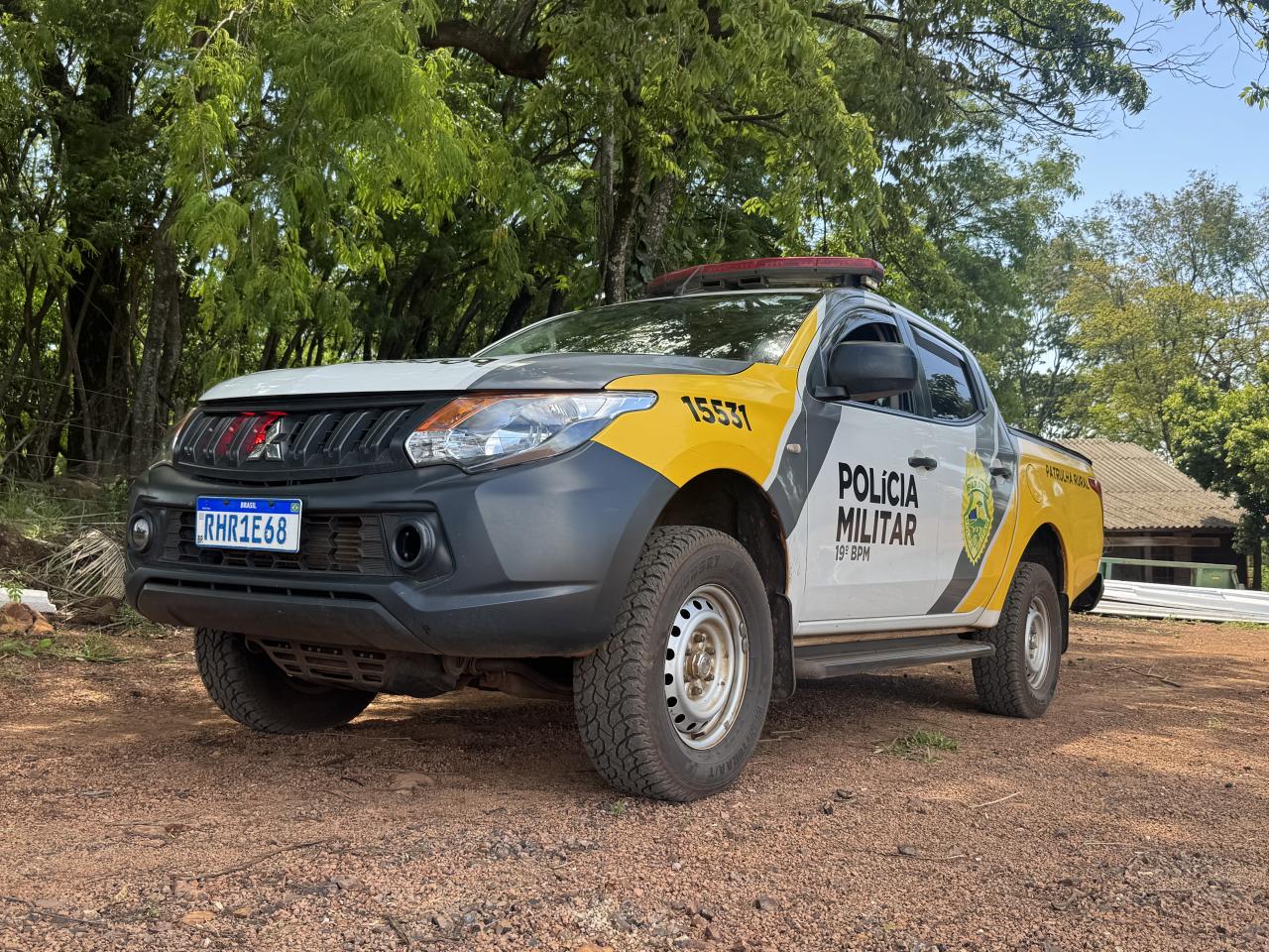 Armas e munições são levadas após furto no interior de Santa Helena