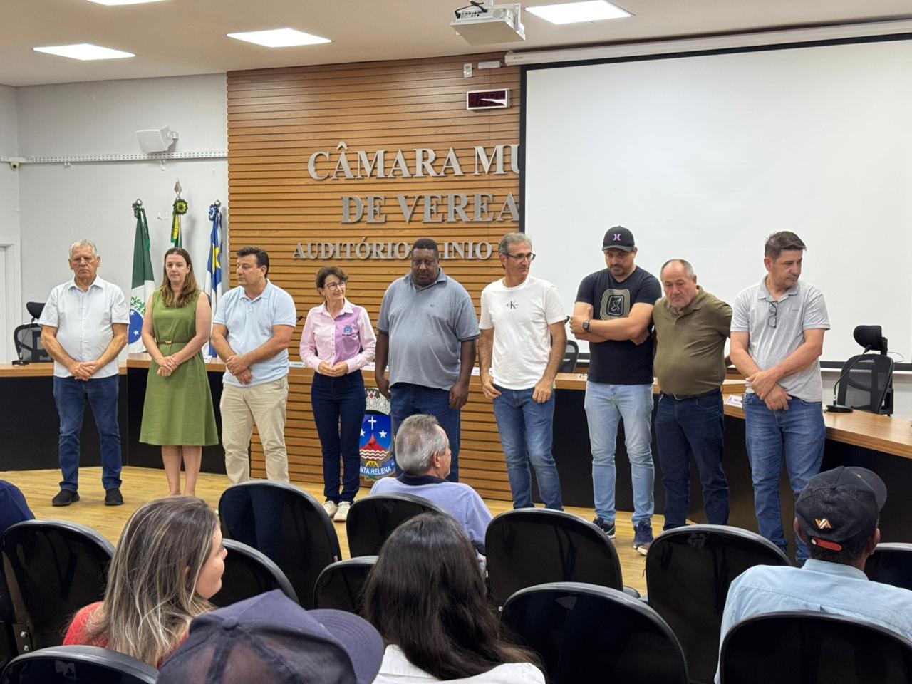 Deputado Federal Dilceu Sperafico visita Santa Helena e reforça compromisso com o município