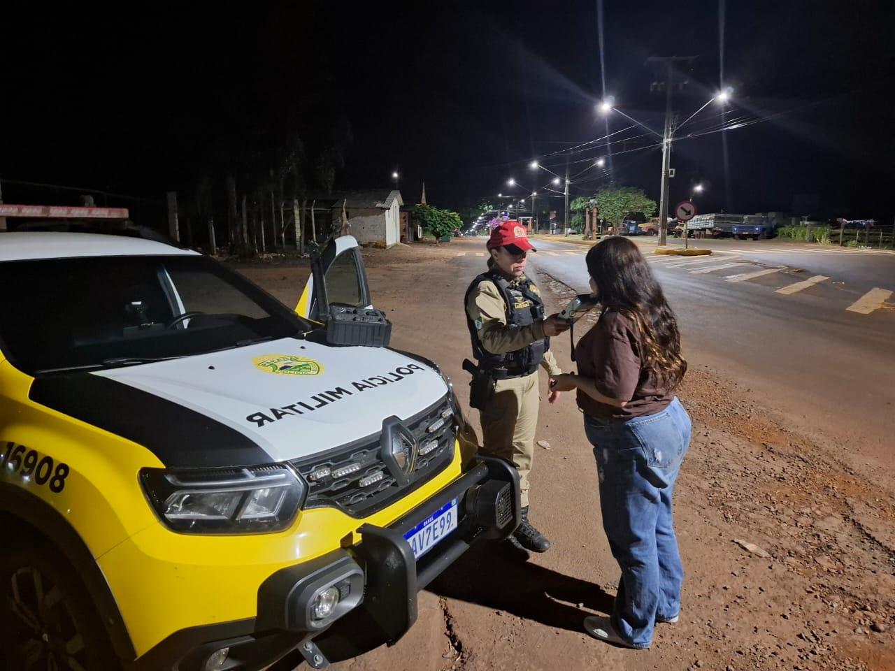 Operação Lei Seca é deflagrada em Santa Helena e São José das Palmeiras