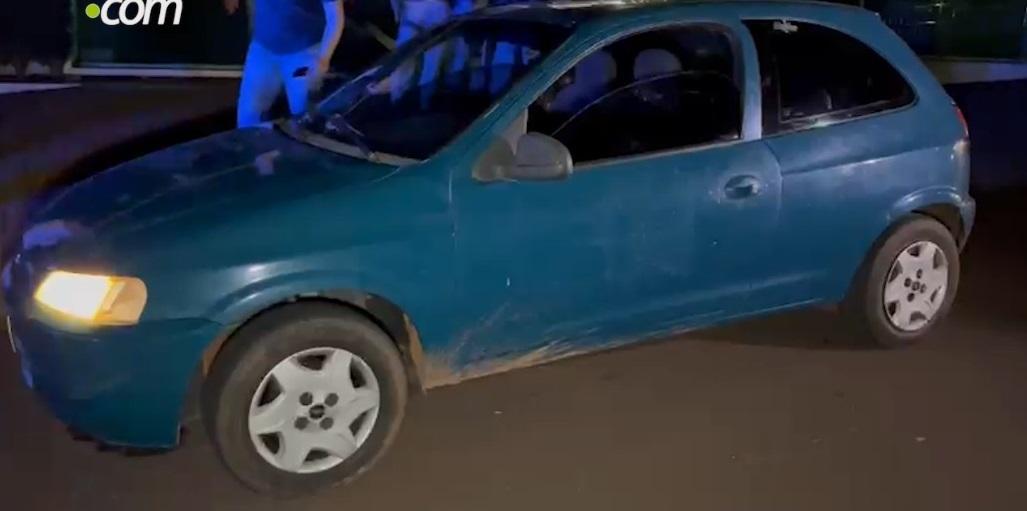 PRF prende jovem e apreende veículo carregado com drogas em Santa Helena