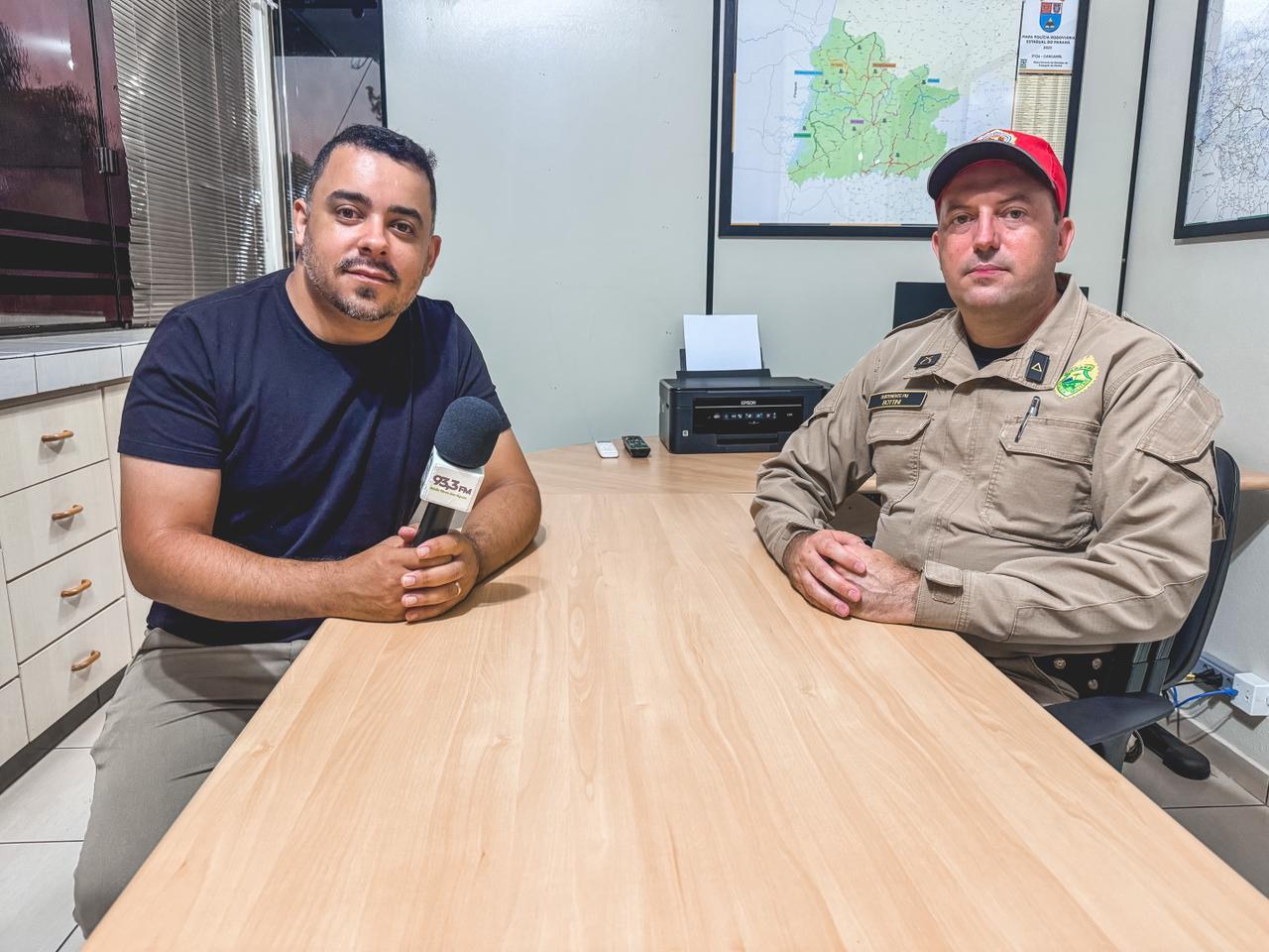 Comandante do PRv de Santa Helena detalha vários acidentes de trânsito e principais causas