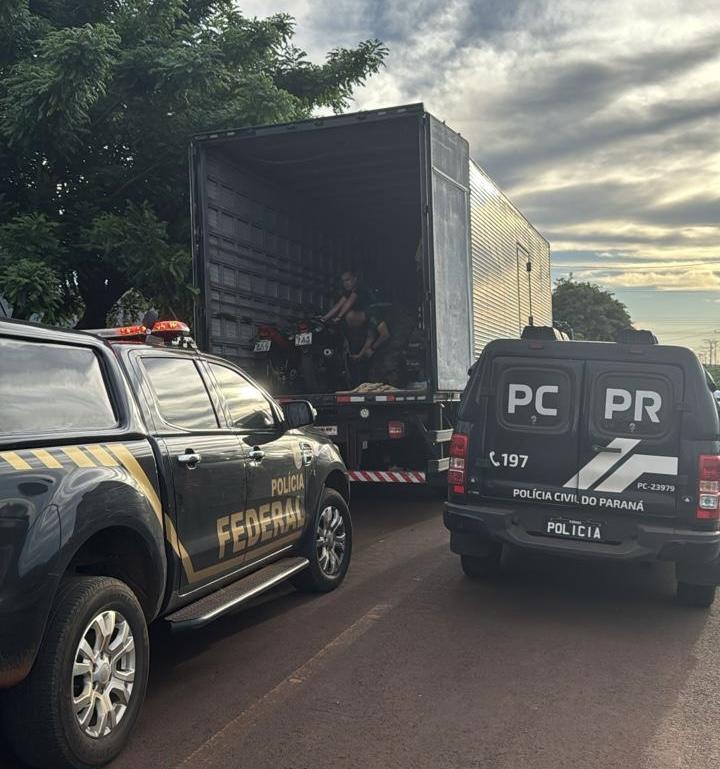 Operação entre Polícia Civil de Santa Helena, PF e PM apreende 5 toneladas de drogas em Sub-Sede