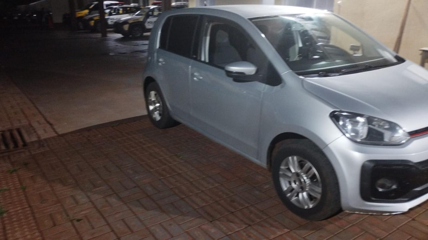 Patrulha Rural apreende veículo e droga durante fiscalização em Santa Helena