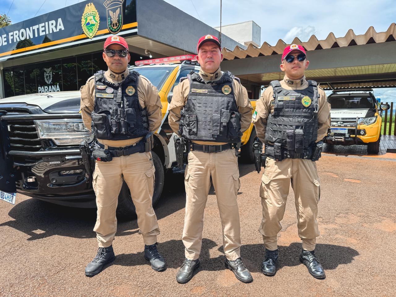 PRE de Santa Helena recebe reforço policial e nova Dodge Ram para operações de fim de ano