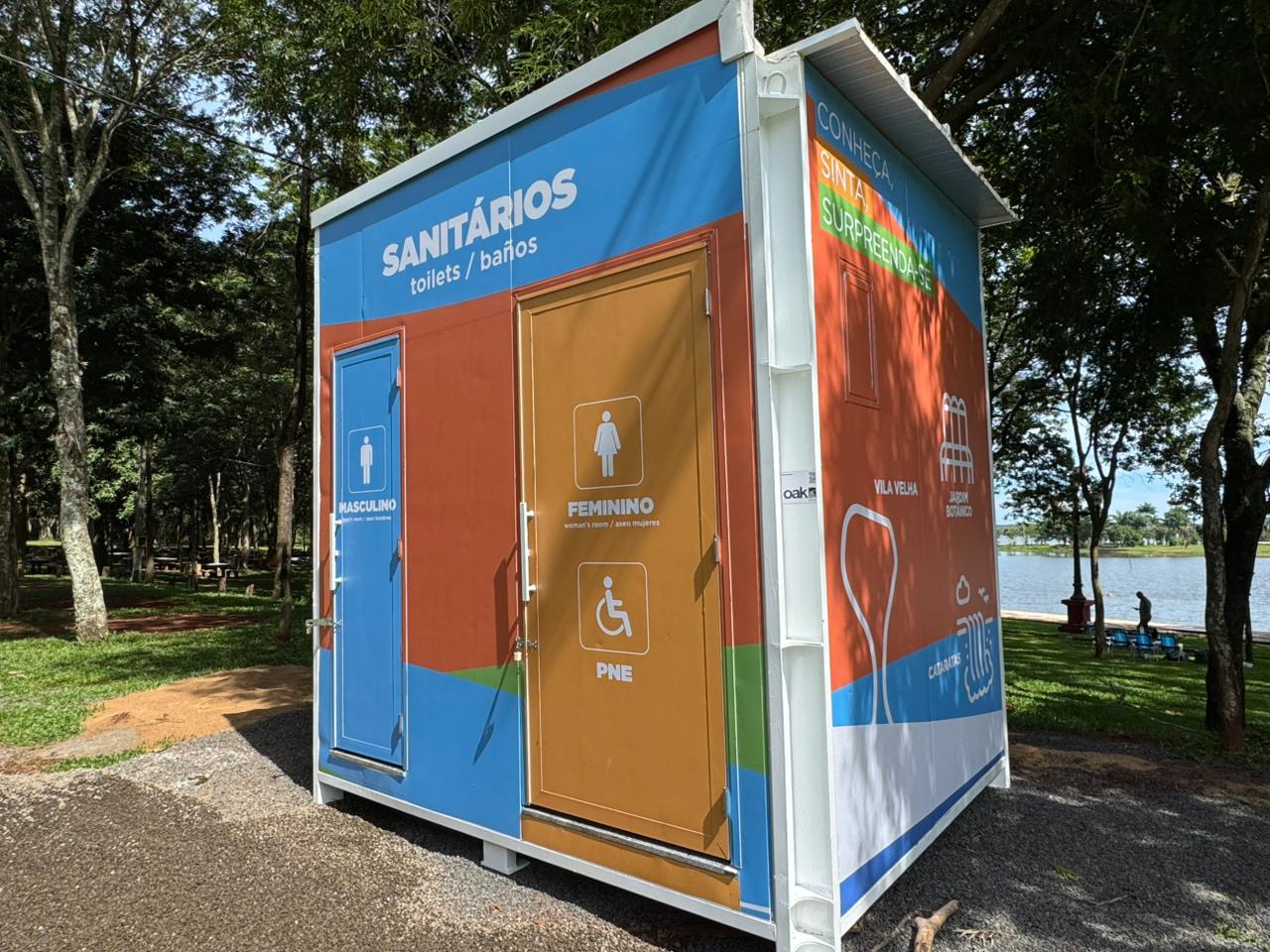 SETU envia sanitários com ar-condicionado para atender turistas no balneário de Santa Helena