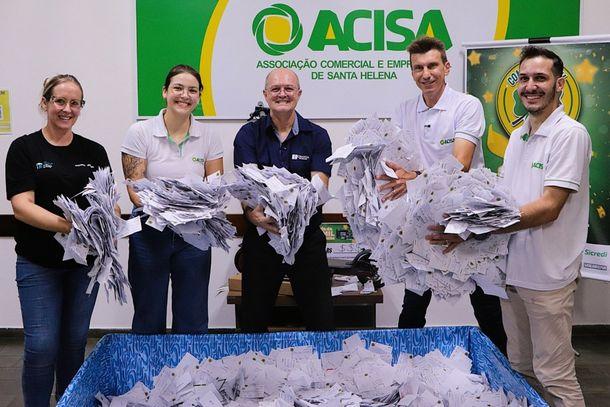 Acisa encerra campanha de vendas com sorteio de mais de R$ 20 mil em prêmios