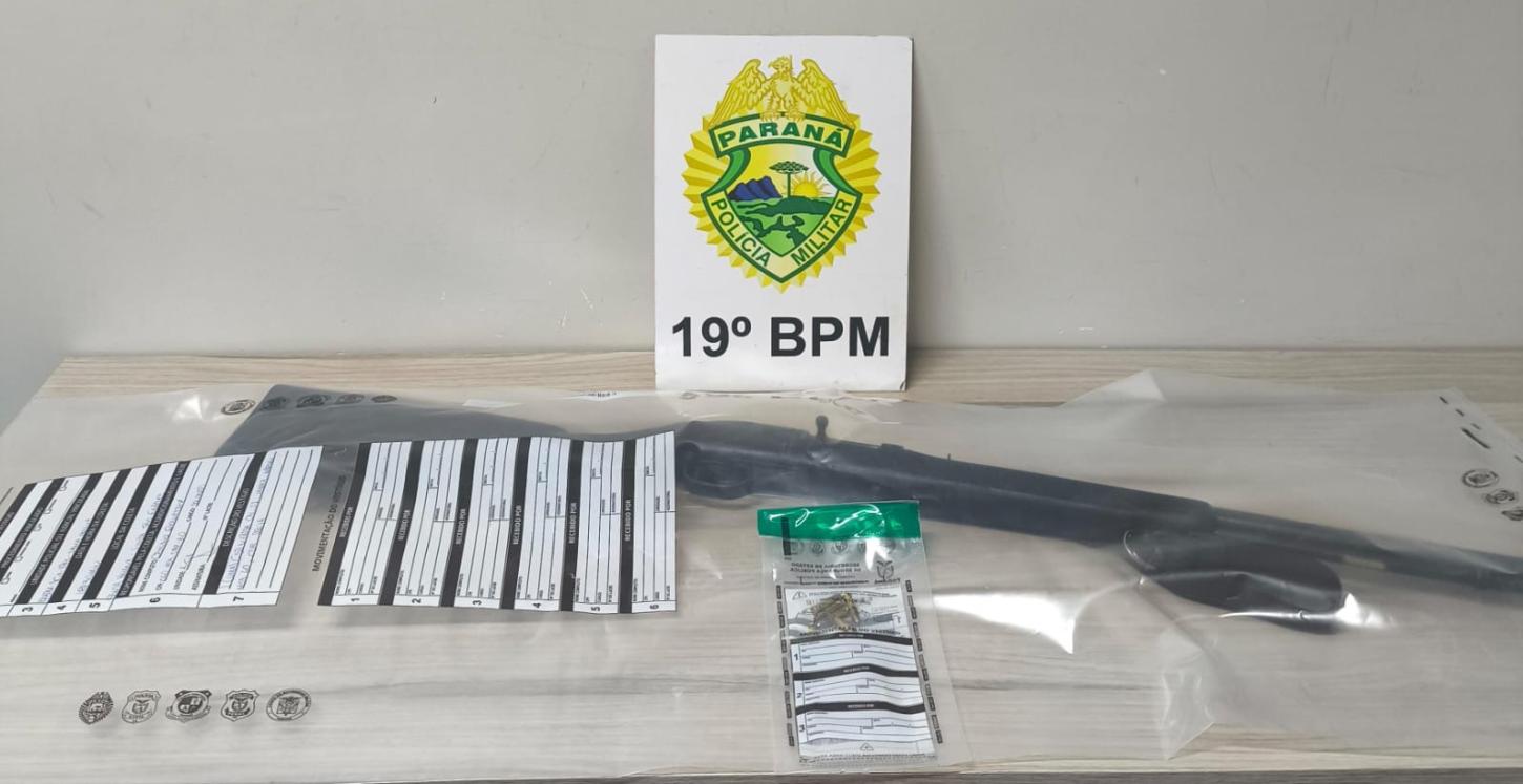 Homem é preso em Santa Helena por posse irregular de arma de fogo