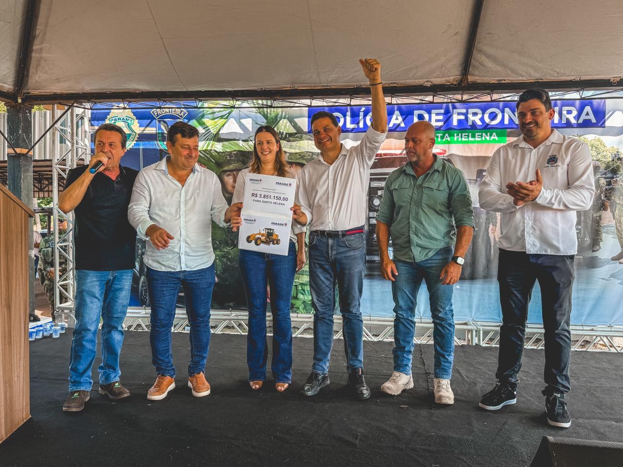 Marcio Nunes anuncia R$ 20 milhões para melhorias de estradas rurais em Santa Helena