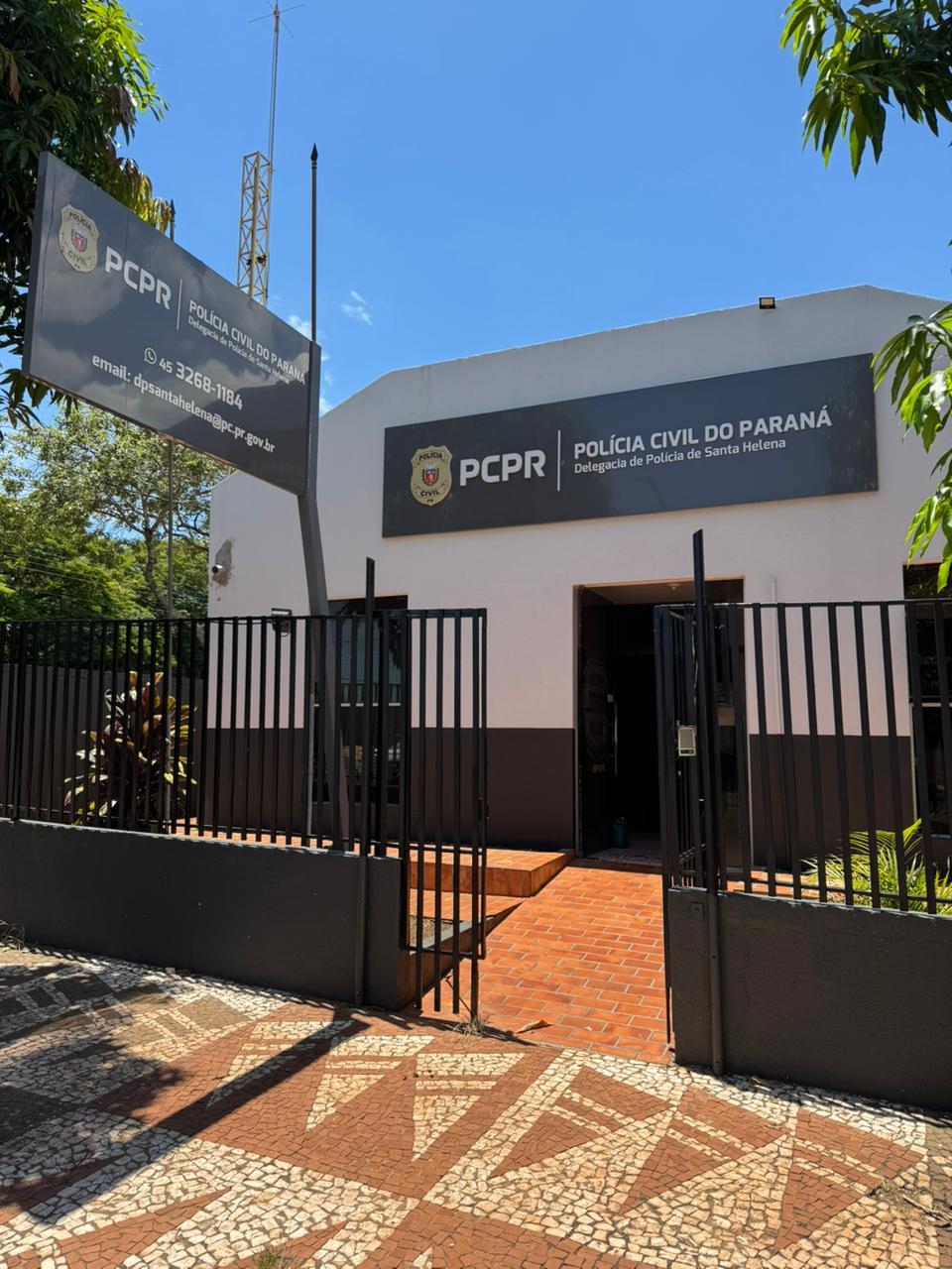 Delegacia de Santa Helena cumpre mandado de prisão em Moreninha