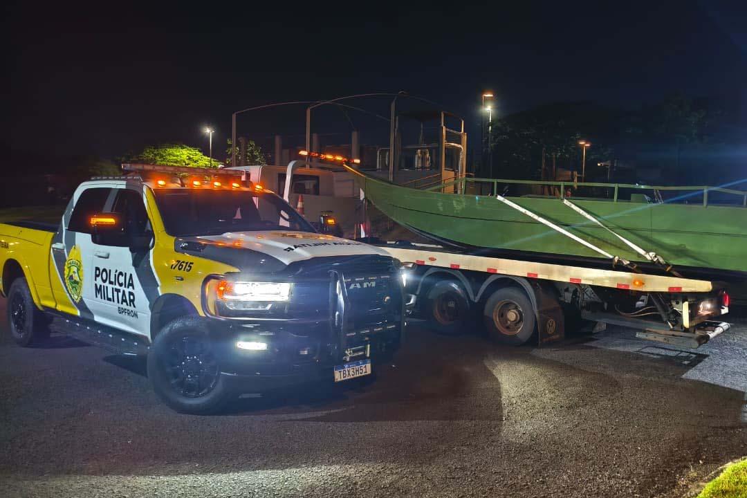 Nova base da Polícia de Fronteira em Santa Helena apreende 1,4 tonelada de maconha