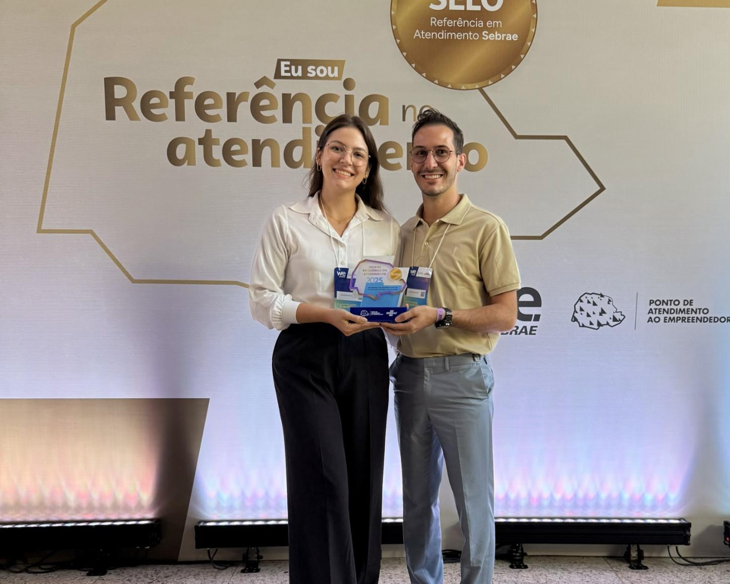 Ponto de Atendimento ao Empreendedor da Acisa recebe Selo Ouro em evento estadual