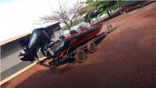 Lancha roubada em Missal é recuperada no Paraguai