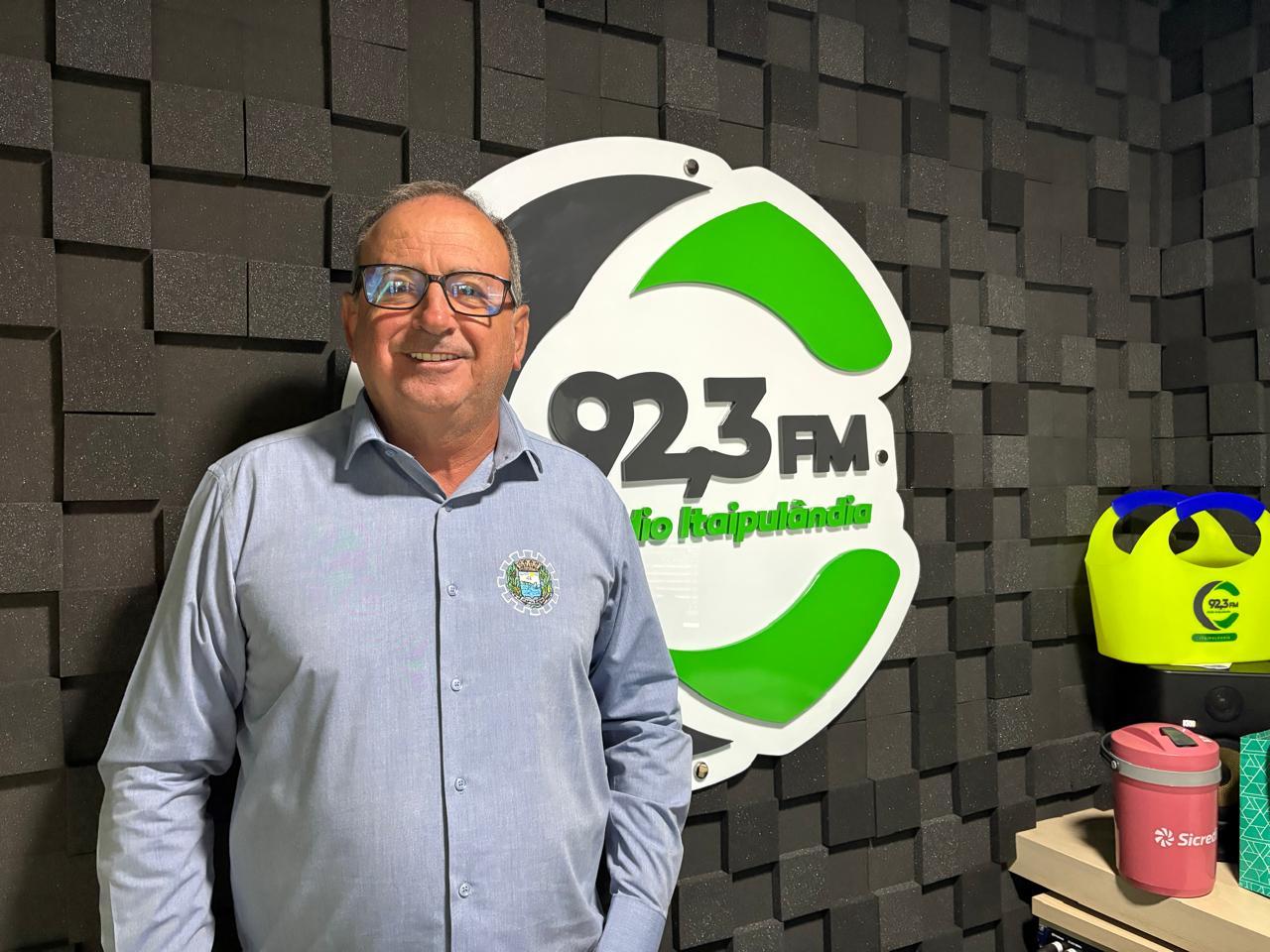 Prefeito Lindolfo Martins Rui destaca investimentos e ações e convida para o show em homenagem ao Dia Internacional da Mulher em Itaipulândia