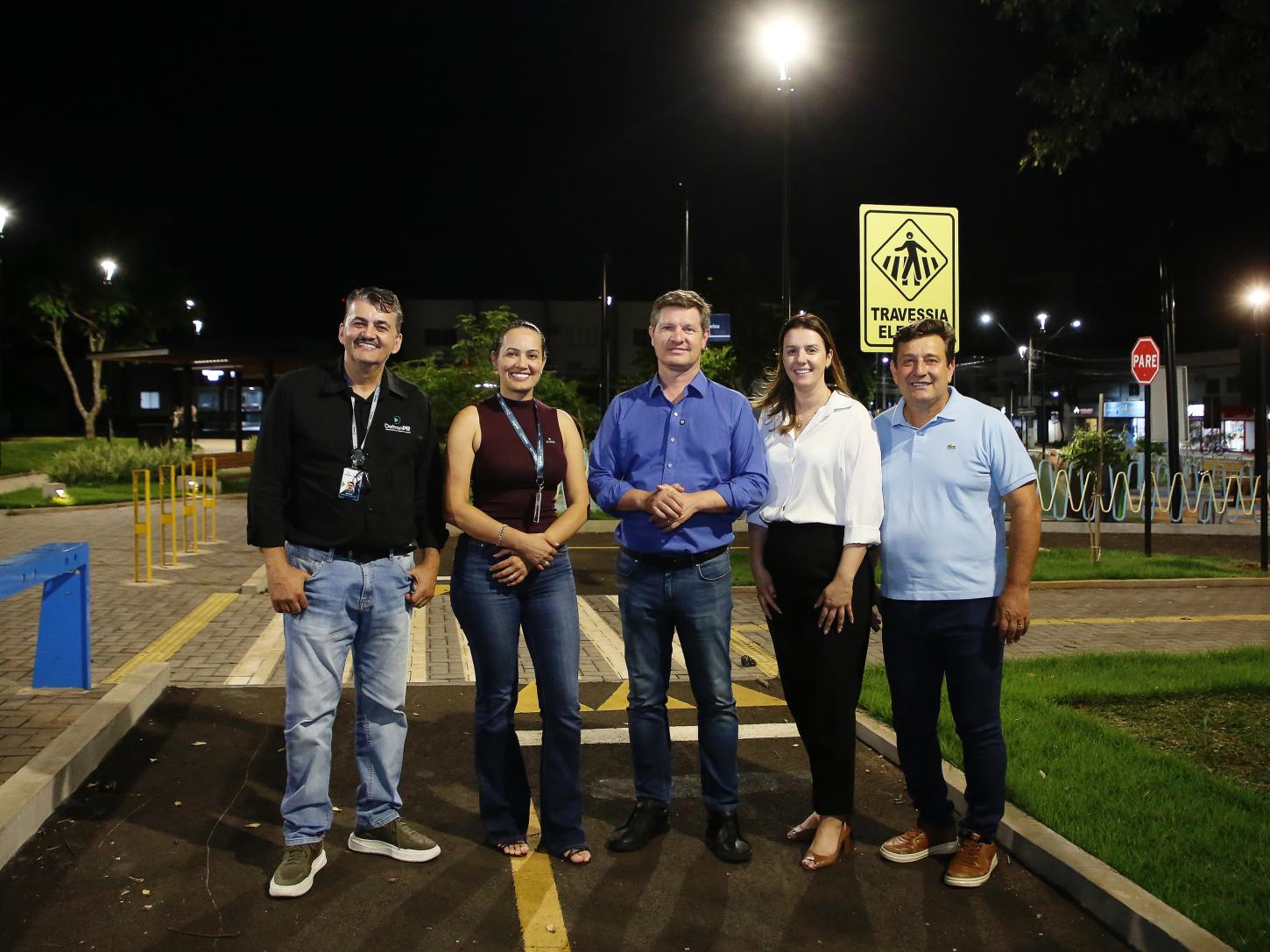 Santin Roveda visita escola de trânsito de Santa Helena: 'Modelo para todo o Brasil'