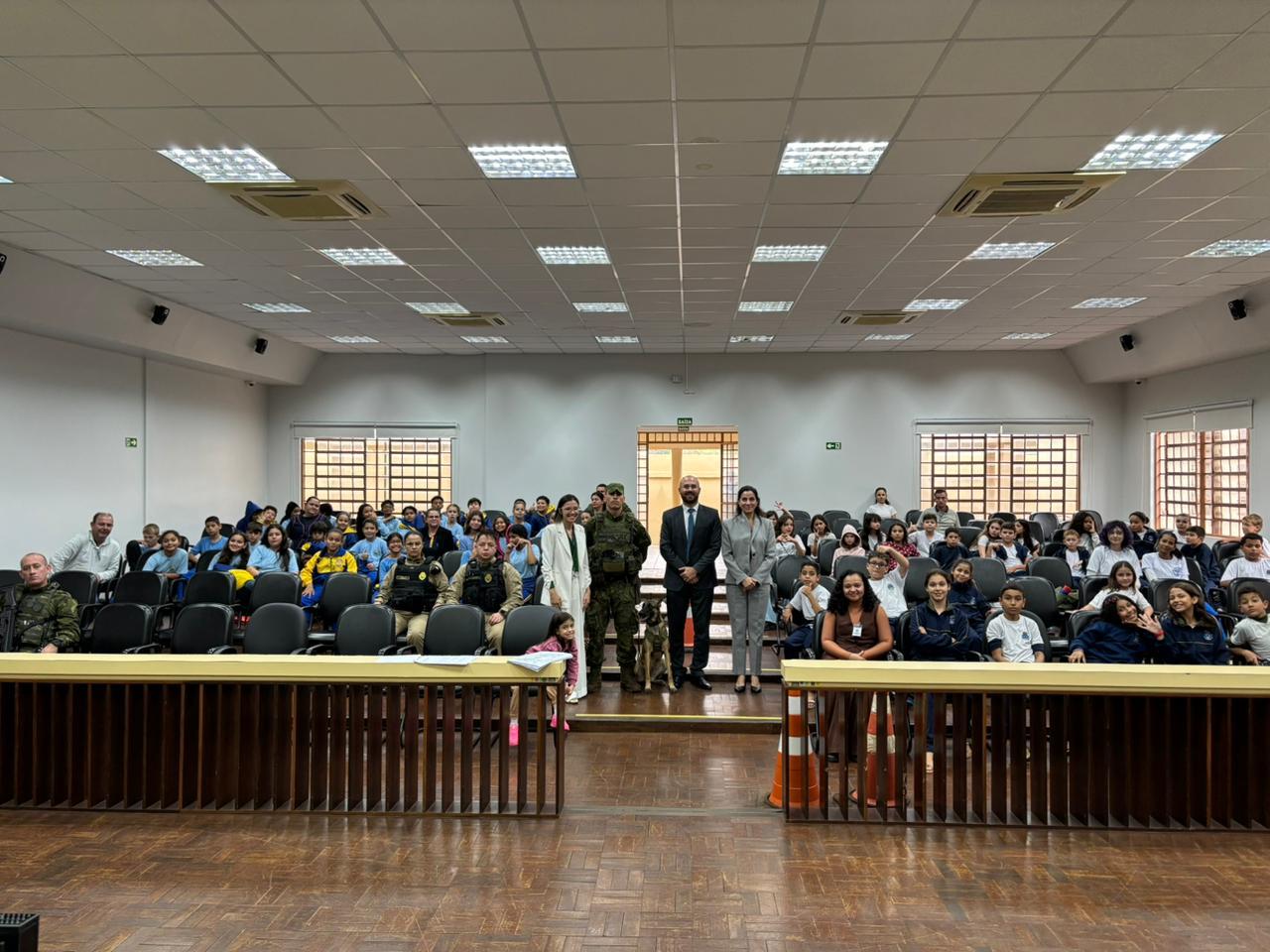 Fórum de Santa Helena promove o projeto 'Justiça e Cidadania Também se Aprendem na Escola'