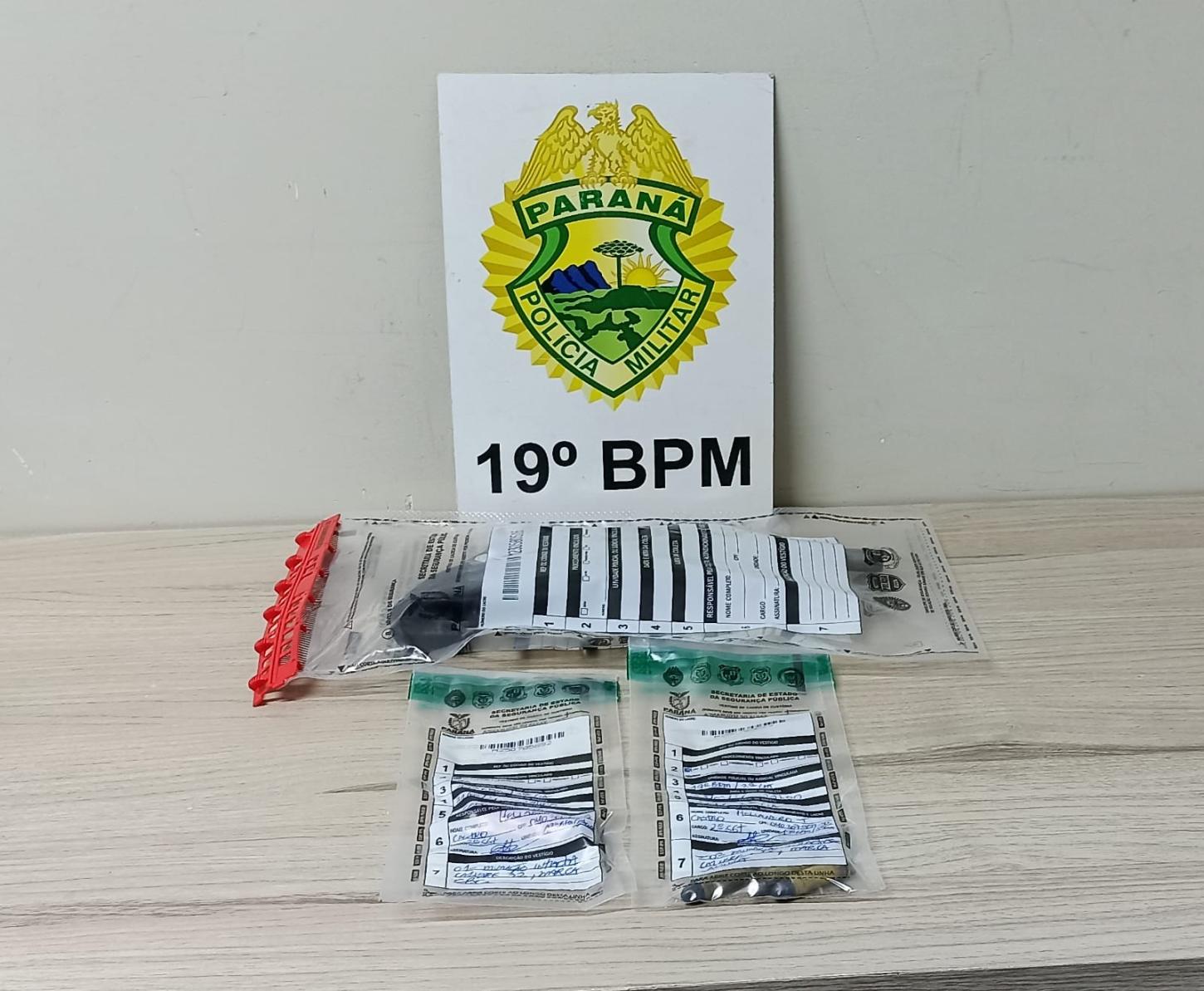 Homem é preso e arma apreendida em Santa Helena após perseguição e ameaça