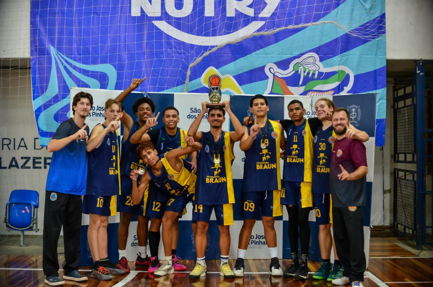 Santa Helena conquista título estadual no basquete 3x3 sub-18 e reforça força na modalidade