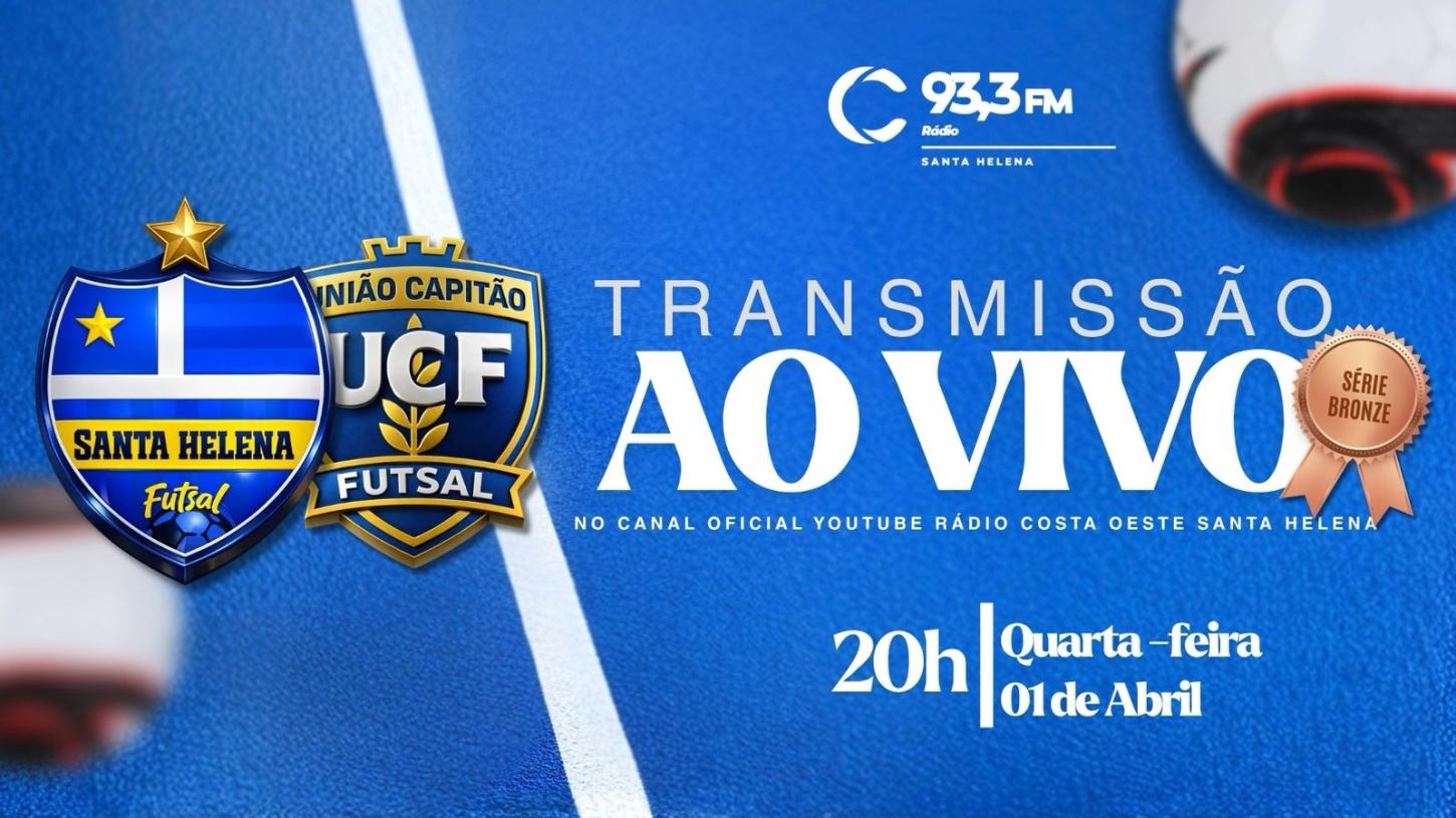 Santa Helena Futsal joga em casa nesta quarta (01) contra o União Capitão